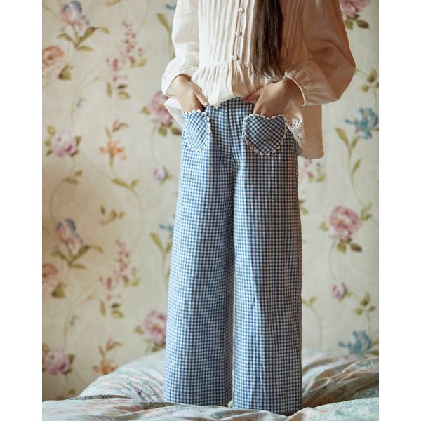 Leigh Tucker Willow Hailey Gingham Trousers (4-10 Years)