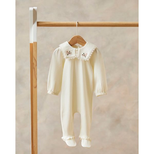 Leigh Tucker Willow Carla Collar Sleepsuit (Newborn-12 Months)