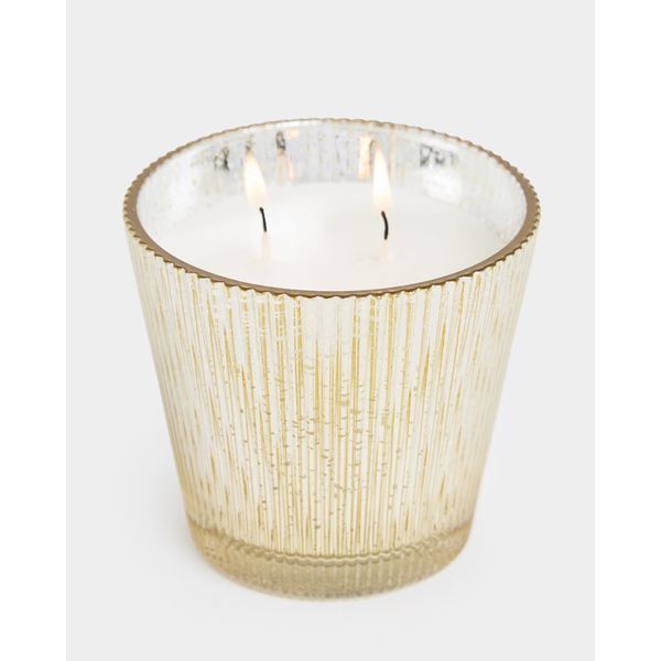 Mercury Ribbed Candle