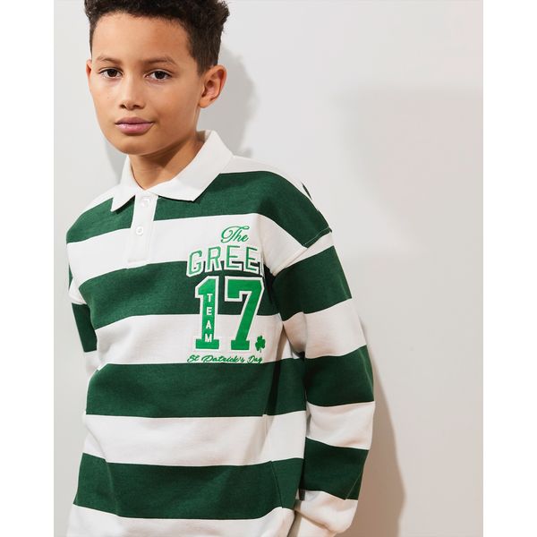 St. Patrick's Day Rugby Shirt (3-14 Years)