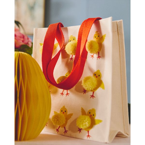 Easter Chick Mini Tote Bag