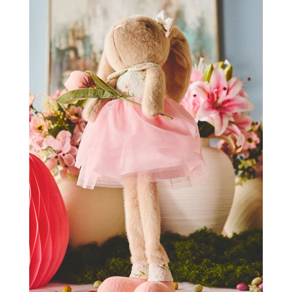 Easter Standing Bunny With Tulle Dress