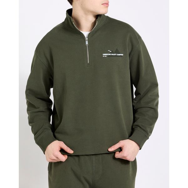 Peached Quarter Zip Jumper