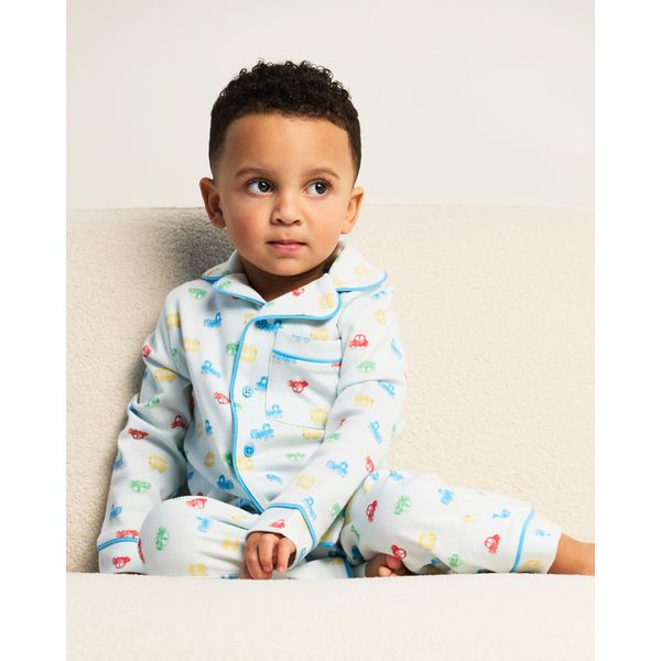 Car Print Pyjama Set (6 Months-5 Years)