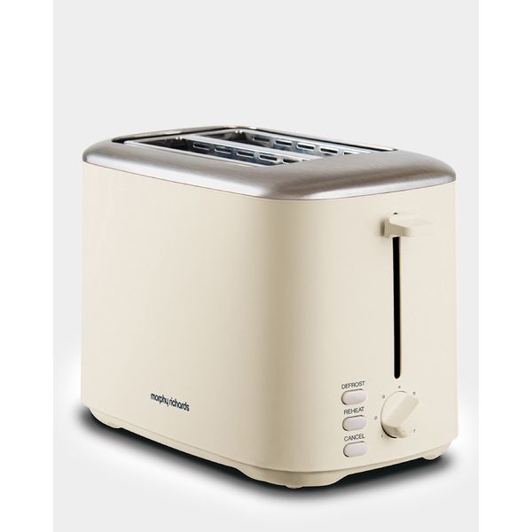 Morphy Richards Essential 2 Slice Toaster - Cream
