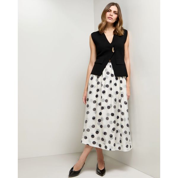 Gallery Lena Polka dot Skirt