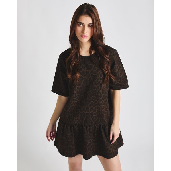 Savida Leopard Mini Dress