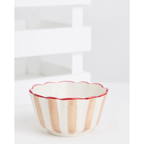 Carolyn Donnelly Eclectic Floral Serving Bowl