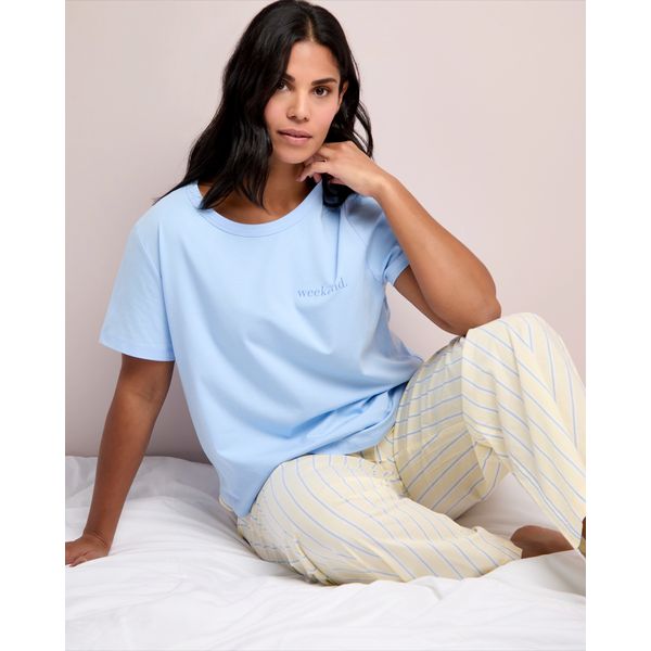 Scoop Neck Pyjama Top