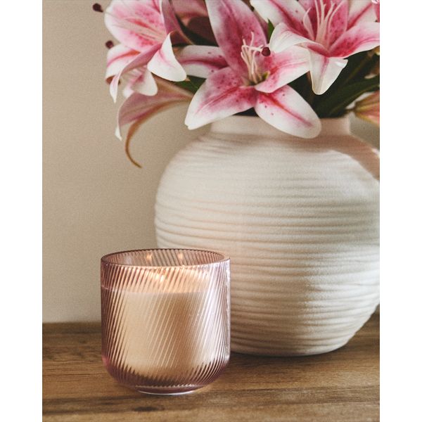 Vanilla & Mandarin Swirl Candle
