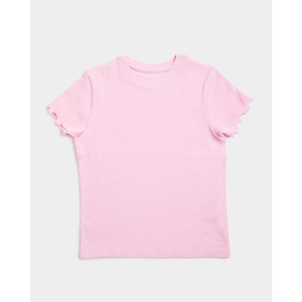 Ribbed T-Shirt (2-14 Years)