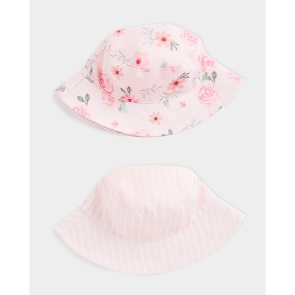 Bucket Hat - Pack Of 2 (6 Months-3 Years)