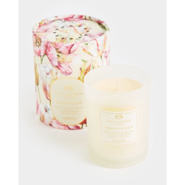 Paul Costelloe Living Round Boxed Morning Dew Candle