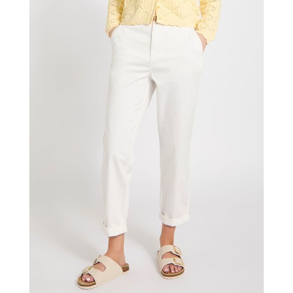 Belted Chino Trousers