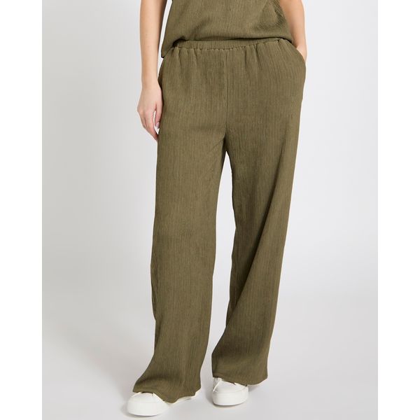 Crinkle Co-Ord Wide Leg Trousers