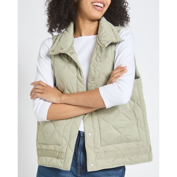 Funnel Neck Gilet