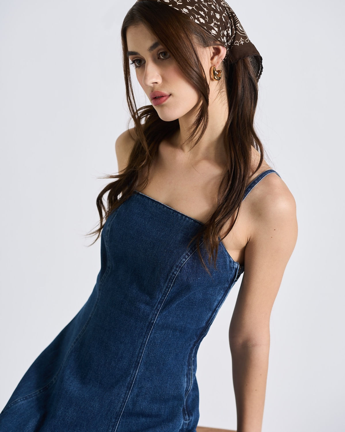 Savida Denim Maxi Dress - Dunnes Stores