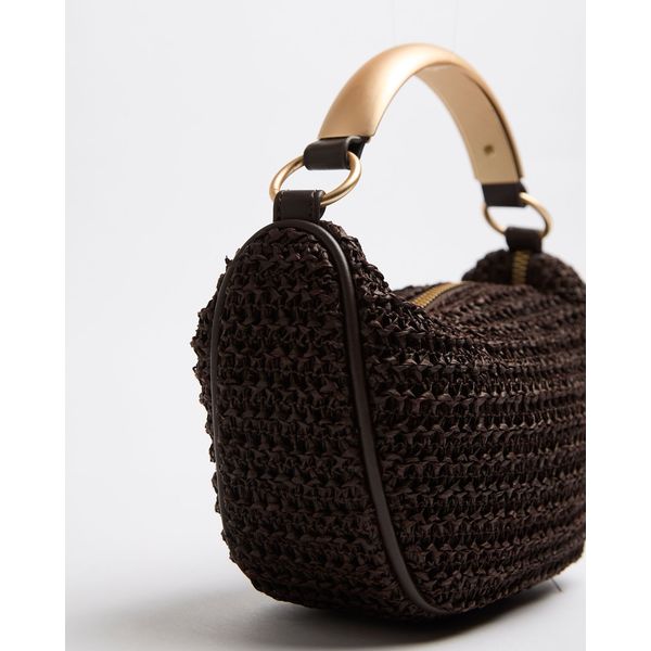 Raffia Clutch Bag