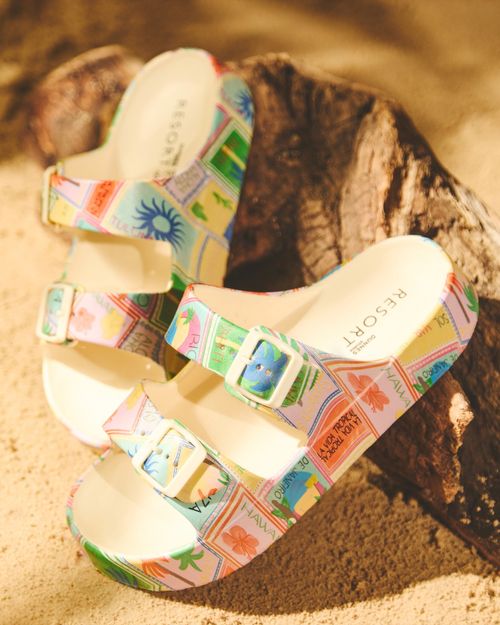 Printed Platform Sliders