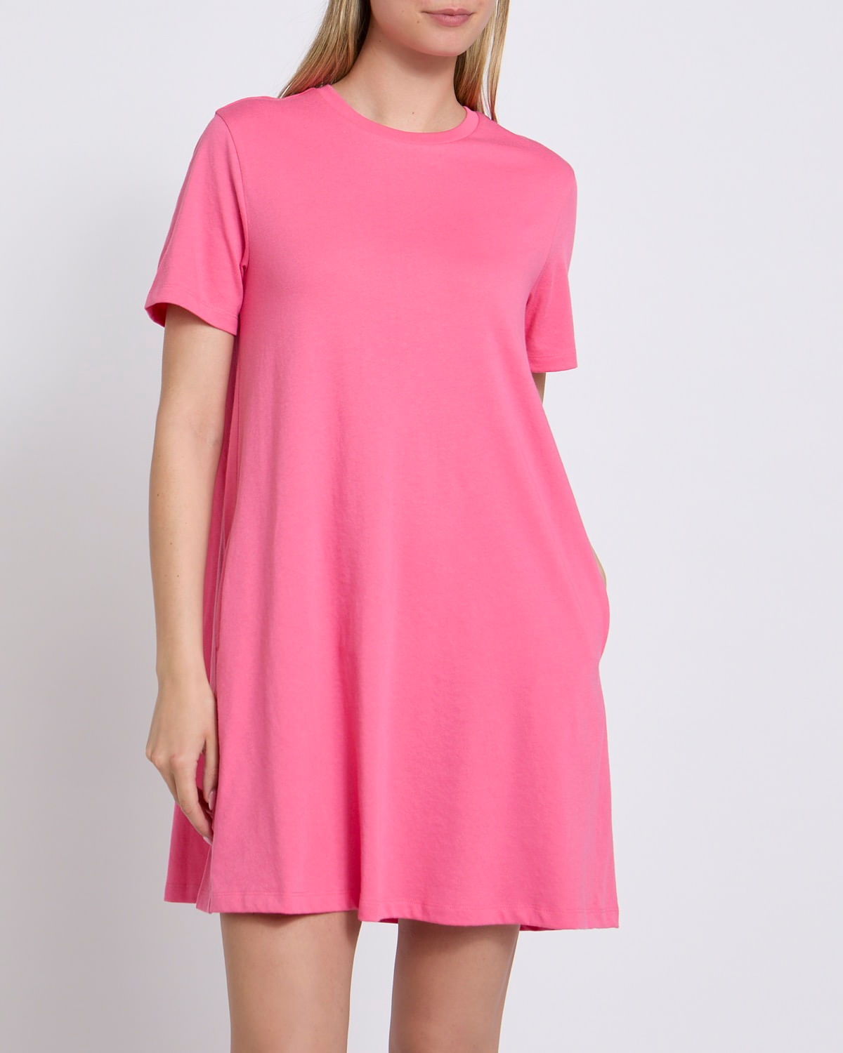 Pink Mini T-Shirt Dress - Dunnes Stores