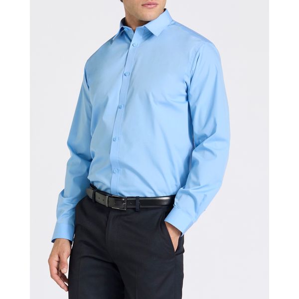 Slim Fit Ultimate Non-Iron Long-Sleeved Shirt - Pack Of 2