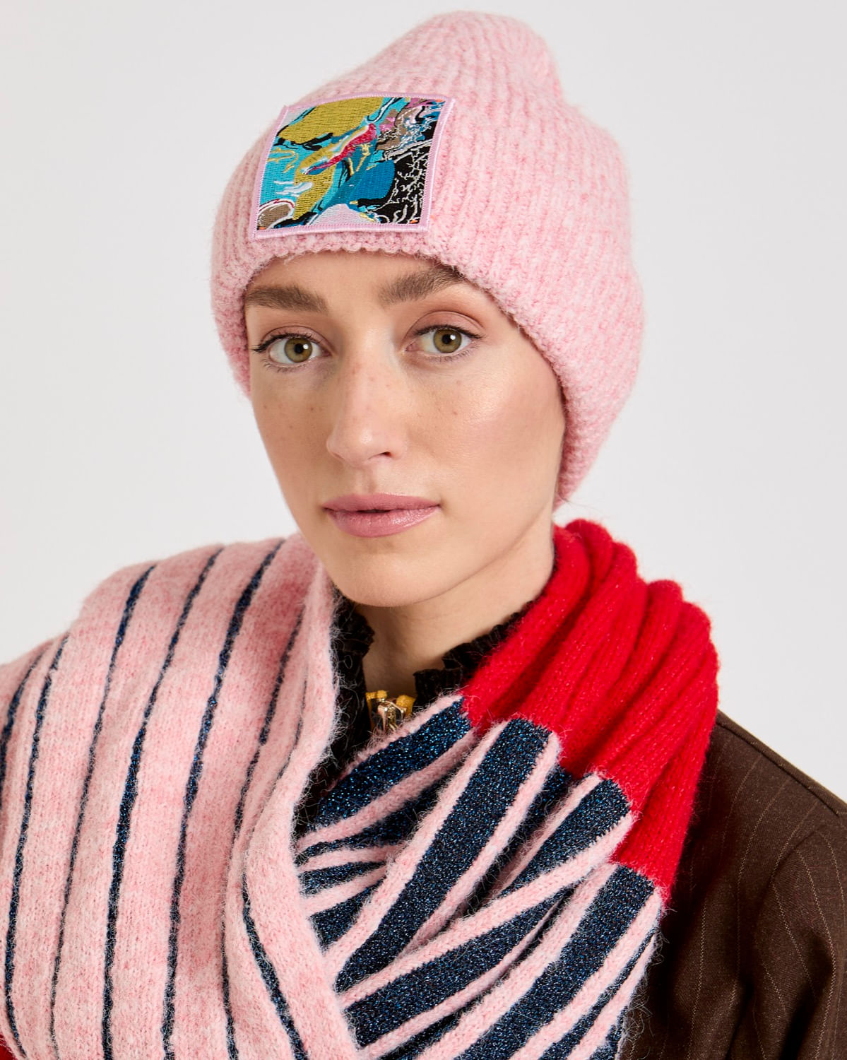 Joanne Hynes Marble Patch Beanie - Dunnes Stores