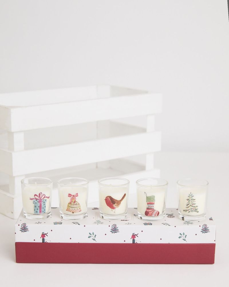 Carolyn Donnelly Eclectic Candle Set - Pack Of 5 - Dunnes Stores