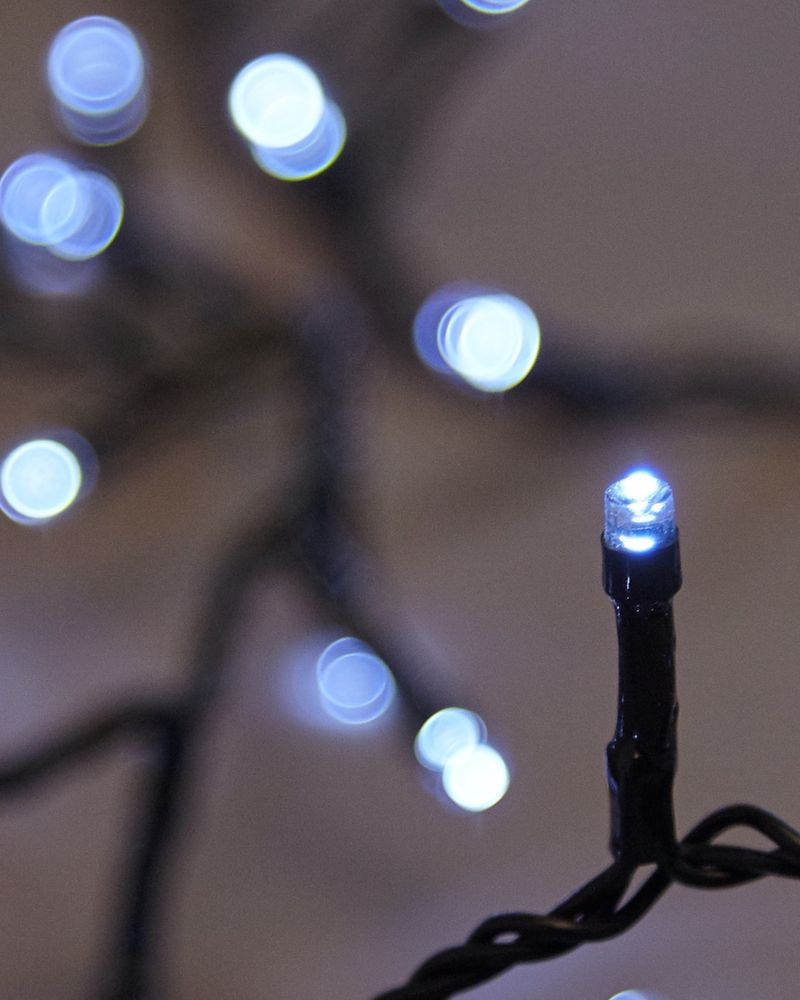 LED Battery Lights Set Of 192 (Bright White) Dunnes Stores