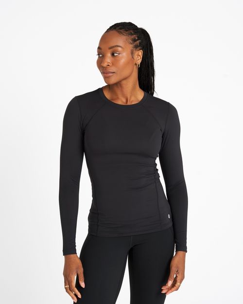 Powercut Sculpt Perform Long Sleeve Top In Black