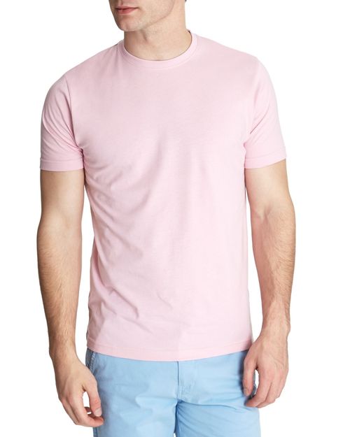 Slim Fit Micro Stripe T-Shirt