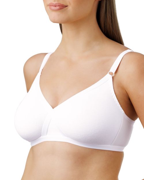 Cotton-Rich Non-Wired Medium Support Bra